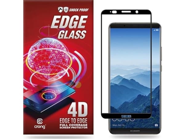 Crong Crong Edge Glass 4D Full Glue - Tempered glass for the entire screen Huawei Mate 10 universal