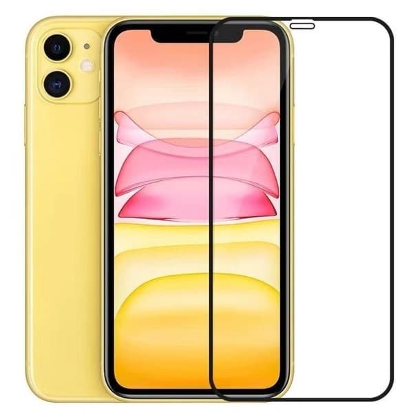 2-Pakkaus iPhone 11 Karkaistu lasi koko näytönsuoja 2-Pakkaus iPhone 11 Karkaistu lasi koko näytönsuoja