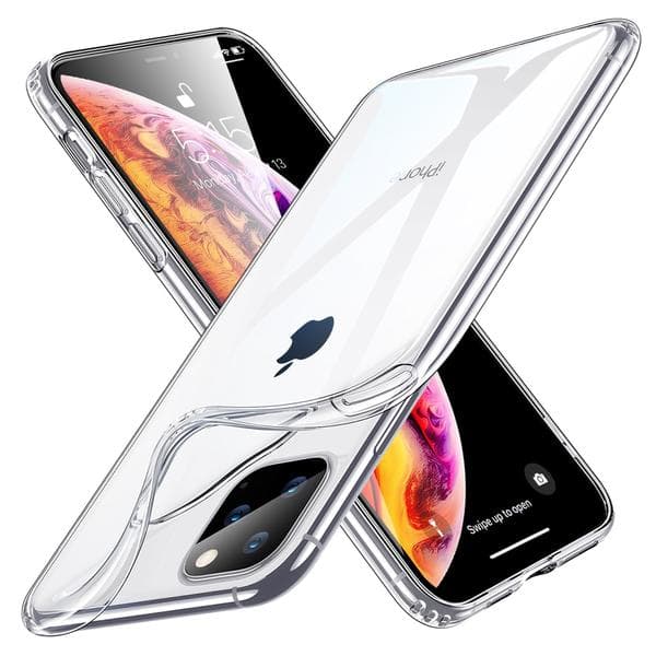 Genomskinligt Slimmat Skal TPU  för iphone 11, pro och pro max