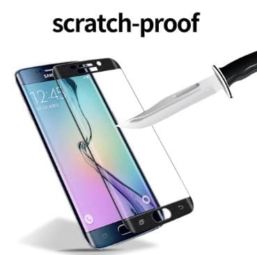 HELTÄCKAND  för  Samsung GALAXY S6 svart