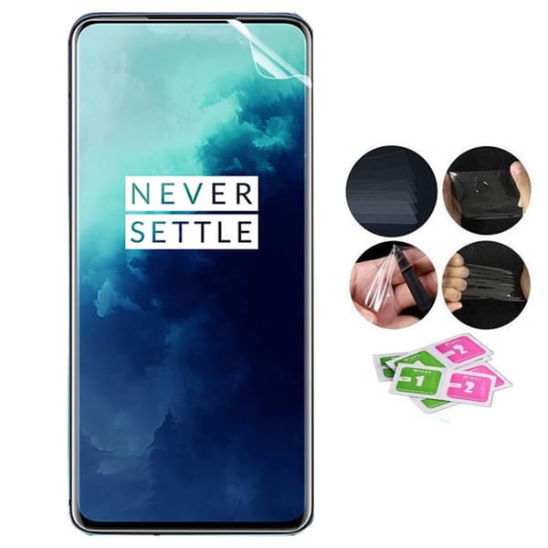 OnePlus 7 Pro 2-PACK PET Skärmskydd 9H 0,2mm