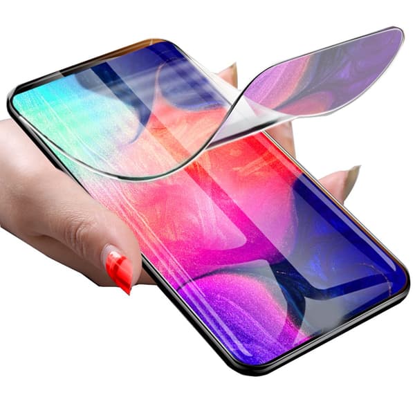 OnePlus 7 Pro 2-PACK PET Skärmskydd 9H 0,2mm Transparent/Genomskinlig