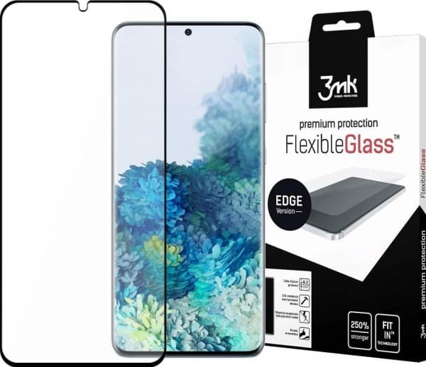 3MK 3MK FlexibleGlass Edge Sam G980 S20 3D Hybrid Glass