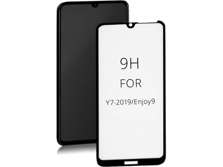 Qoltec Tempered glass PREMIUM for Huawei Y7 Prime Pro | 6D | FULL | BLACK