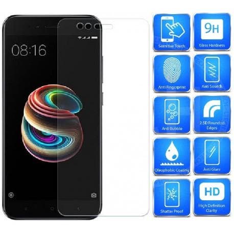 Xiaomi Mi A2 Lite Härdat glas 0.26mm 2.5D 9H