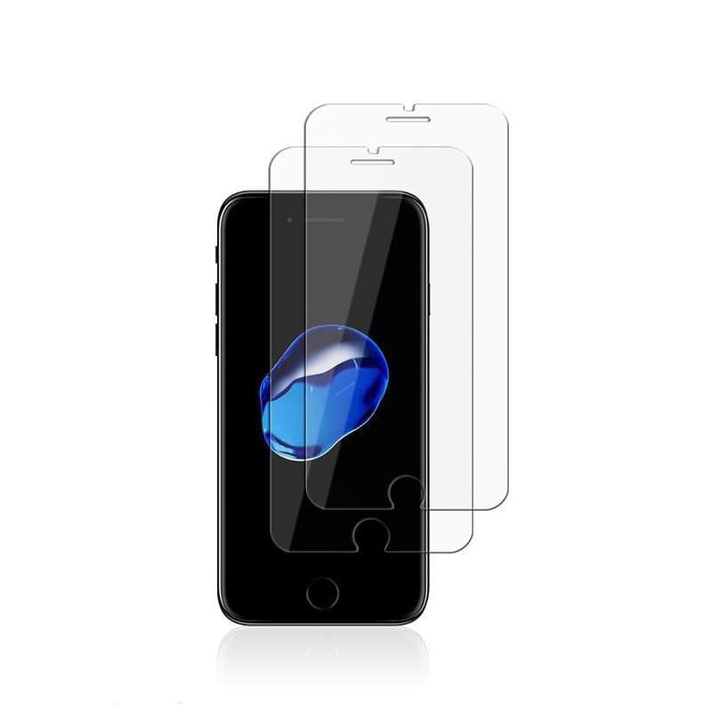 2 pack Skärmskydd iPhone 7/8 Plus glasskydd härdat glas