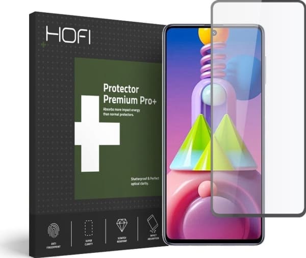 Hofi Glass TEMPERED GLASS HOFI FULL PRO + GALAXY M51 BLACK