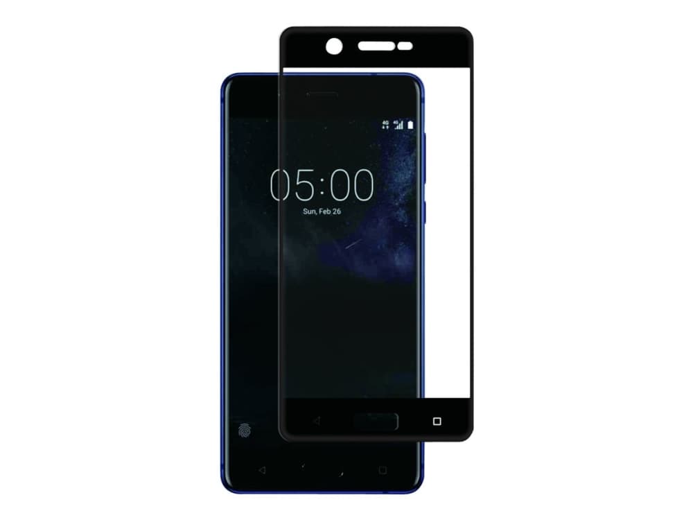 Screenor Curved Full Fit Premium - Skjermbeskyttelse for mobiltelefon - for Nokia 5
