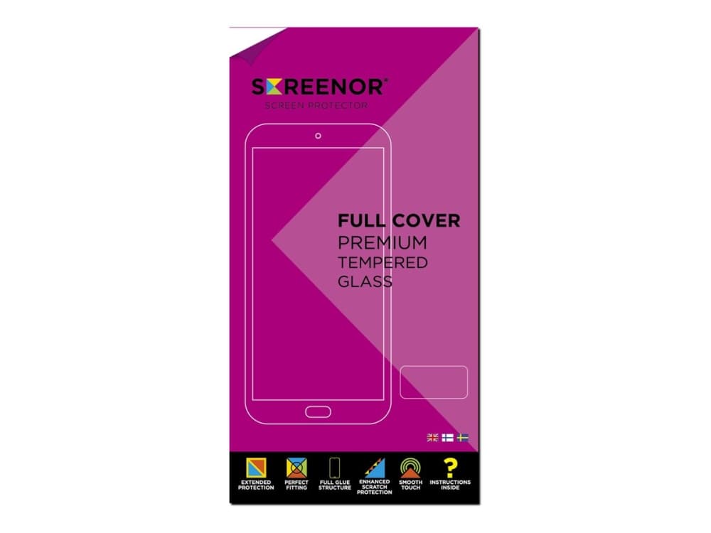 Screenor Premium Full Cover - Skjermbeskyttelse for mobiltelefon - for Samsung Galaxy A6