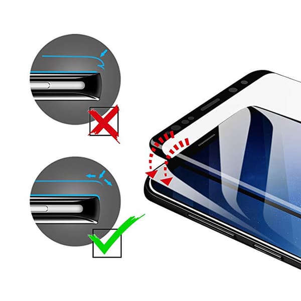 3D-Skärmskydd (EXXO) från HeliGuard för Samsung Galaxy S9Plus