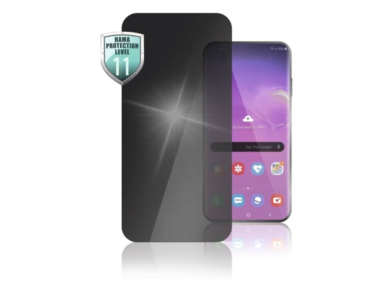 Hama Privacy, Genomskinligt skärmskydd, Mobiltelefon / smartphone, Samsung, Galaxy A21s, Reptålig, Transparent