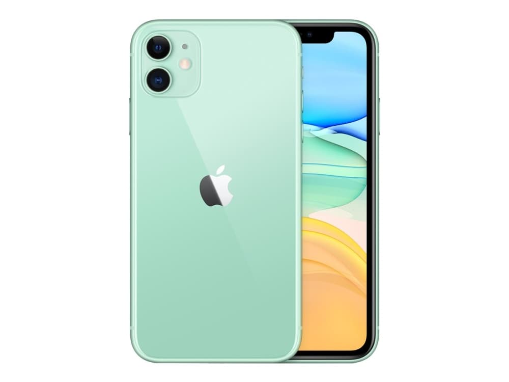 Apple iPhone 11 - Smartphone - dual-SIM - 4G Gigabit Class LTE - 256 GB - 6.1" - 1792 x 828 pixlar (326 ppi) - Liquid Retina HD display (12 MP främre