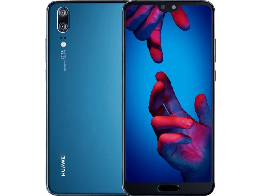 Huawei P20 - Pekskärmsmobil - dual-SIM - 4G LTE - 128 GB - 5.8" - 2244 x 1080 pixlar (428 ppi) - TFT - RAM 4 GB (24 MP främre kamera) - 2 bakre kamer