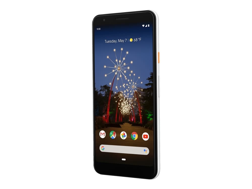 Google Pixel 3a XL - Pekskärmsmobil - 4G LTE - 64 GB - CDMA / GSM - 6" - 2160 x 1080 pixlar (402 ppi) - RAM 4 GB - 12,2 MP (8 MP främre kamera) - And