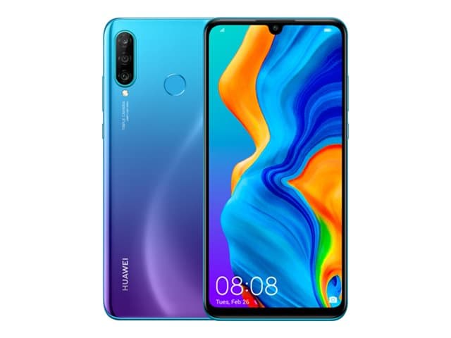 Huawei P30 lite - Smarttelefon - dobbelt-SIM - 4G LTE - 128 GB - microSD slot - GSM - 6.15" - 2312 x 1080 piksler (415 ppi) - LTPS - RAM 4 GB (24 MP-