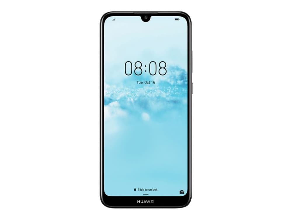 Huawei Y6 2019 - Pekskärmsmobil - dual-SIM - 4G LTE - 32 GB - microSD slot - GSM - 6.09" - 1560 x 720 pixlar - IPS - RAM 2 GB - 13 MP (8 MP främre ka