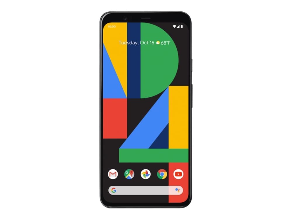 Google Pixel 4 XL - Pekskärmsmobil - 4G LTE - 64 GB - GSM - 6.3" (537 ppi) - flexible OLED - RAM 6 GB (8 MP främre kamera) - 2 bakre kameror - Androi