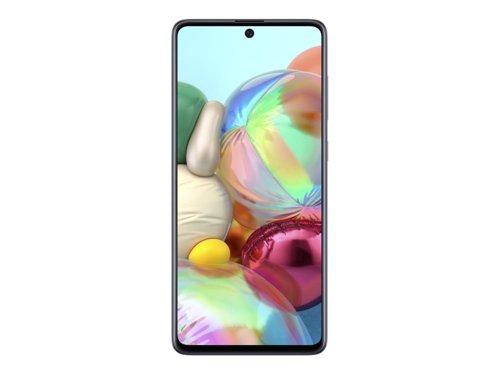 Samsung Galaxy A71 - Smarttelefon - dobbelt-SIM - 4G LTE - 128 GB - microSD slot - GSM - 6.7" - 2400 x 1080 piksler - Super AMOLED Plus - RAM 6 GB (3