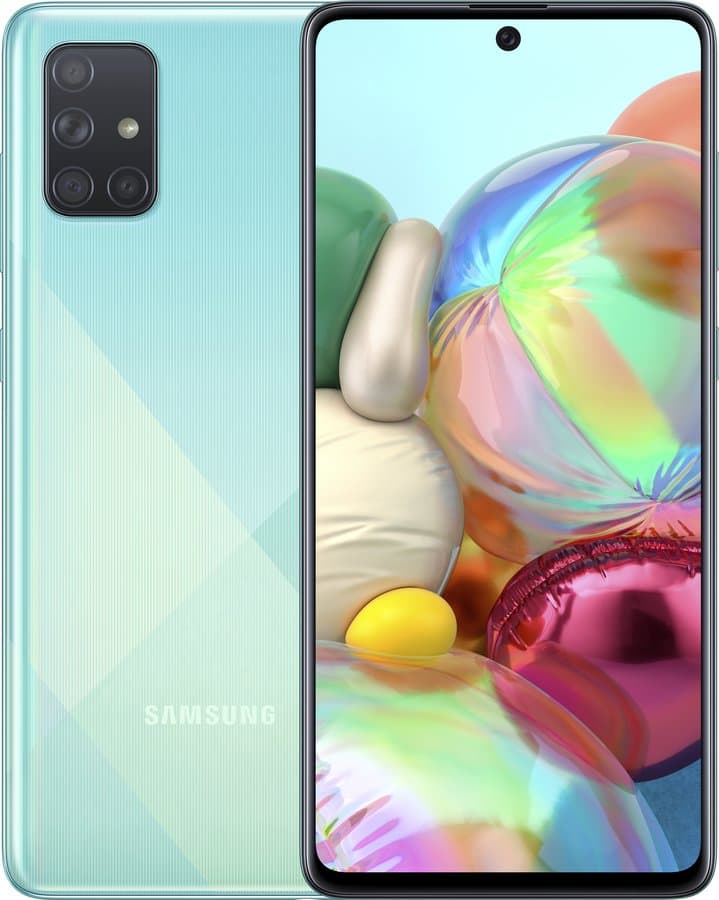 Samsung Galaxy A71 Blå - BF20