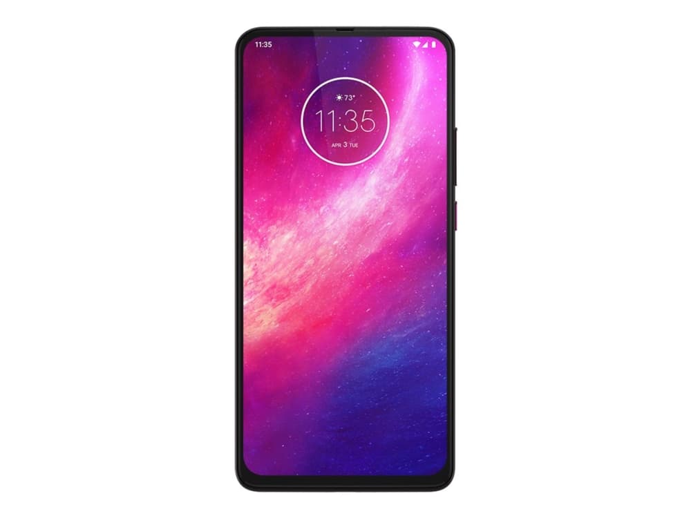 Motorola One Hyper - Pekskärmsmobil - dual-SIM - 4G LTE - 128 GB - microSD slot - 6.5" - 2340 x 1080 pixlar (395 ppi) - IPS - RAM 4 GB (32 MP främre