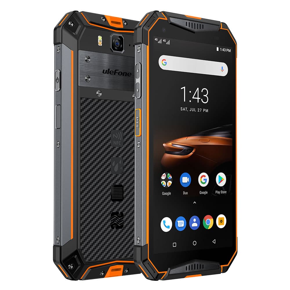 Ulefone Armor 3W Robust Smartphone med et kæmpe Batteri
