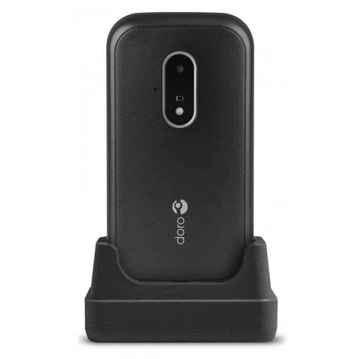 DORO 7030 - Mobiltelefon - 4G LTE - microSD-kortplats - GSM - 320 x 240 pixlar - 3 MP - svart
