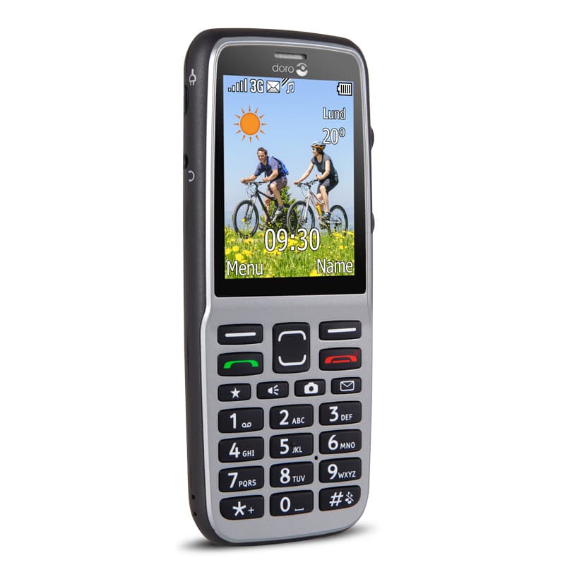 PhoneEasy 530X 3G Steel/Black