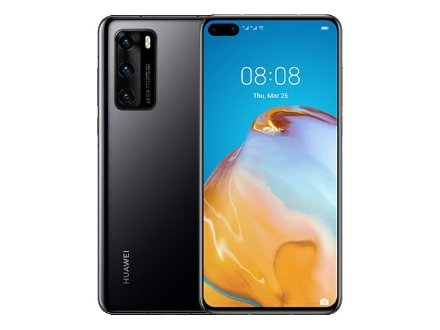 Huawei P40, 15,5 cm (6.1"), 8 GB, 128 GB, 50 MP, Android 10.0, Svart