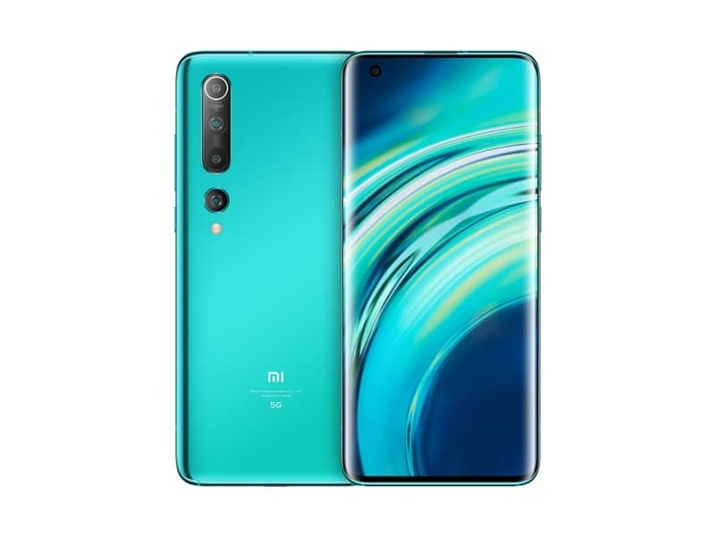 Xiaomi MI 10 - Smarttelefon - 5G NR - 128 GB - GSM - 6.67" - 2340 x 1080 piksler - AMOLED - RAM 8 GB (20 MP-frontkamera) - 4x bakkameraer - Android -
