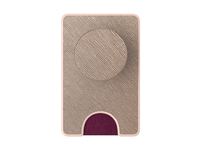 PopSockets PopWallet+ Saffiano, Mobiltelefon/smarttelefon, Rosegull