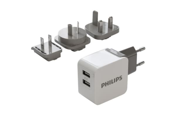 Philips DLP2220/10, inomhus, AC, 5 V, Vit