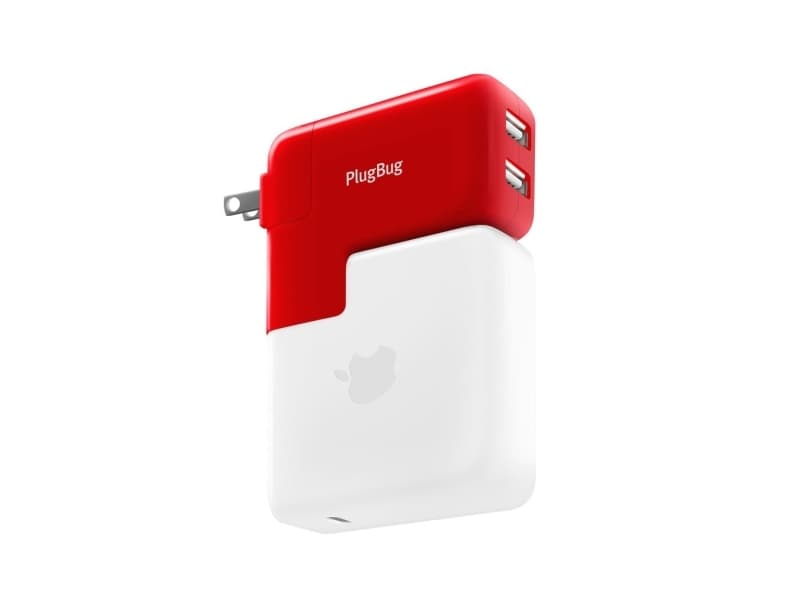 TwelveSouth PlugBug Duo, Innendørs, AC, Rød