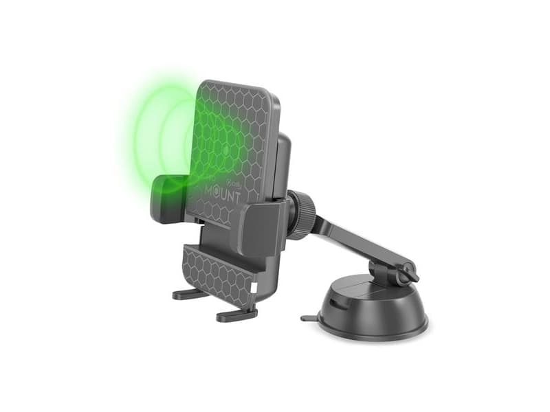 Celly MountCharge, Mobiltelefon/smarttelefon, Aktiv holder, Bil, Svart