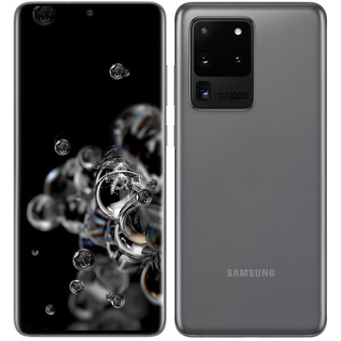 Samsung Galaxy S20 Ultra 128 GB 5G Grå