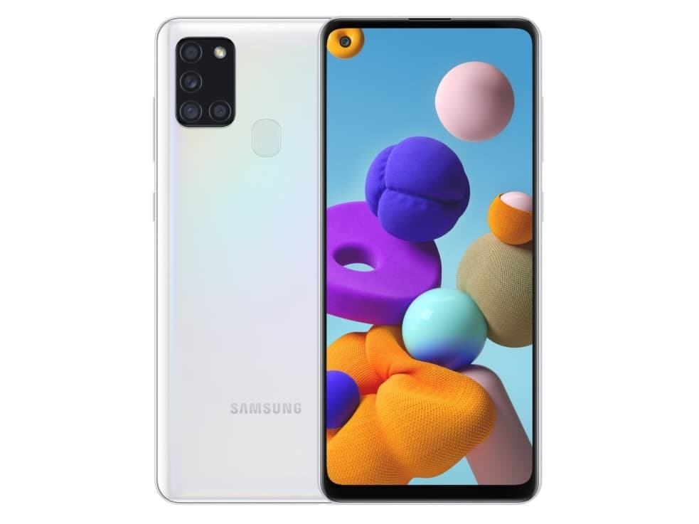Samsung Galaxy A21s SM-A217F, 16,5 cm (6.5"), 3 GB, 32 GB, 48 MP, Android 10.0, Vit