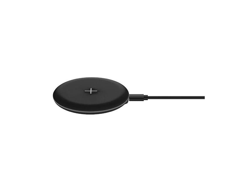 Celly WLFASTFEELBK, inomhus, USB, Trådlös laddning, Svart