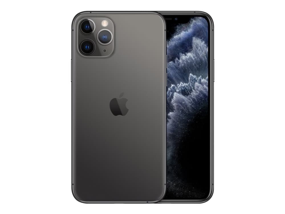 Apple iPhone 11 Pro - Smartphone - dobbelt-SIM - 4G Gigabit Class LTE - 64 GB - 5.8" - 2436 x 1125 piksler (458 ppi) - Super Retina XDR Display (12 M