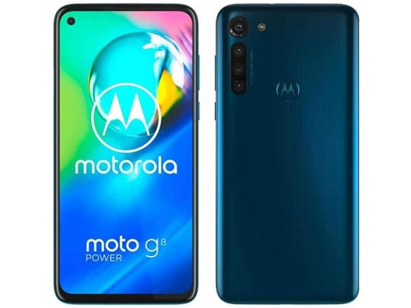 Motorola Moto G8 Power Capri Melyna, 6.4 ", IPS LCD, 1080 x 2300 pikseliu, Qualcomm SDM665 Snapdragon 665, Internal RAM 4 GB, 64 GB, microSD, Dual SI