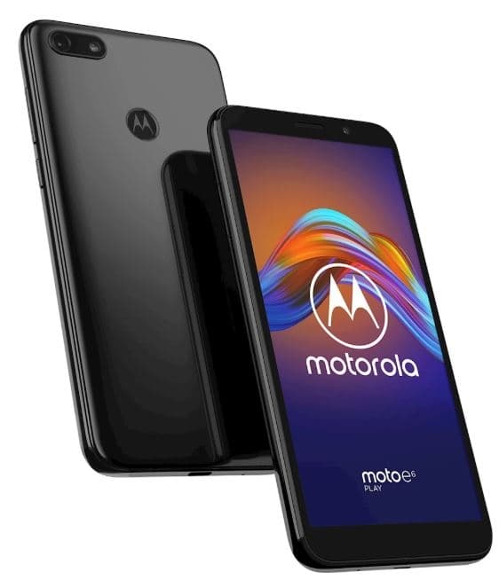 Motorola Moto E6 Play, Steel Black