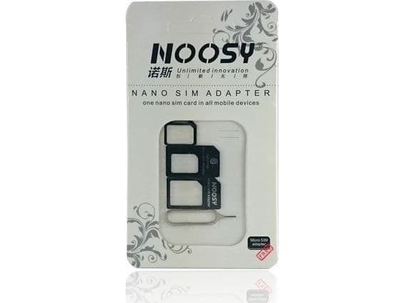 NOOSY Sim 3in1-sovitin + Nossy-avain