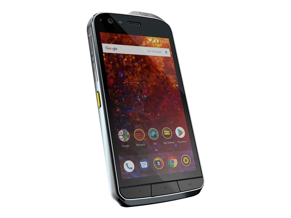 CAT S61 - Smarttelefon - dobbelt-SIM - 4G LTE - 64 GB - microSD slot - GSM - 5.2" - 1920 x 1080 piksler - IPS - RAM 4 GB (8 MP-frontkamera) - 2x bakk