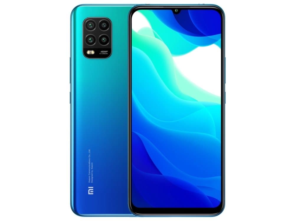 Xiaomi MI 10 Lite - Smarttelefon - dobbelt-SIM - 5G NR - 64 GB - 6.57" - 2400 x 1080 piksler - AMOLED - RAM 6 GB (16 MP-frontkamera) - 4x bakkameraer