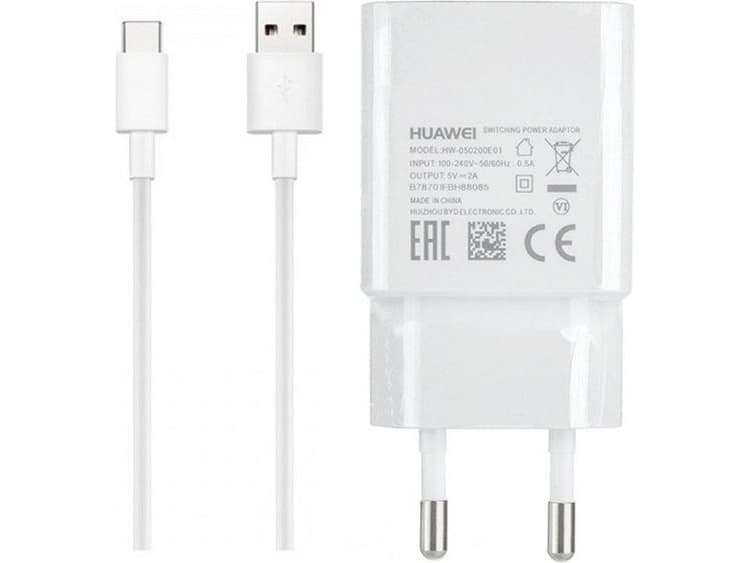 Huawei charger Charger bulk 2A + microUSB cable white/white Fast Charge (HW-050200E01)