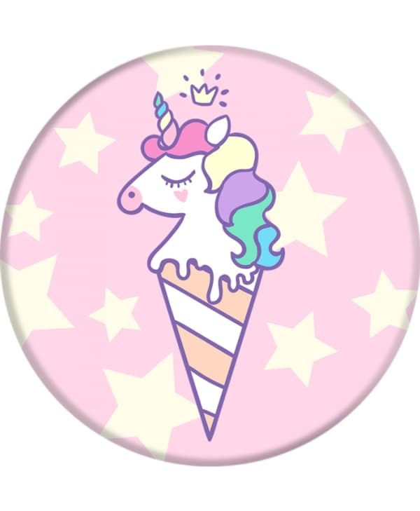 PopSockets Unicorn Bubblegum, Mobiltelefon/Smartphone, Nettbrett/UMPC, Passiv holder, Flerfarvet