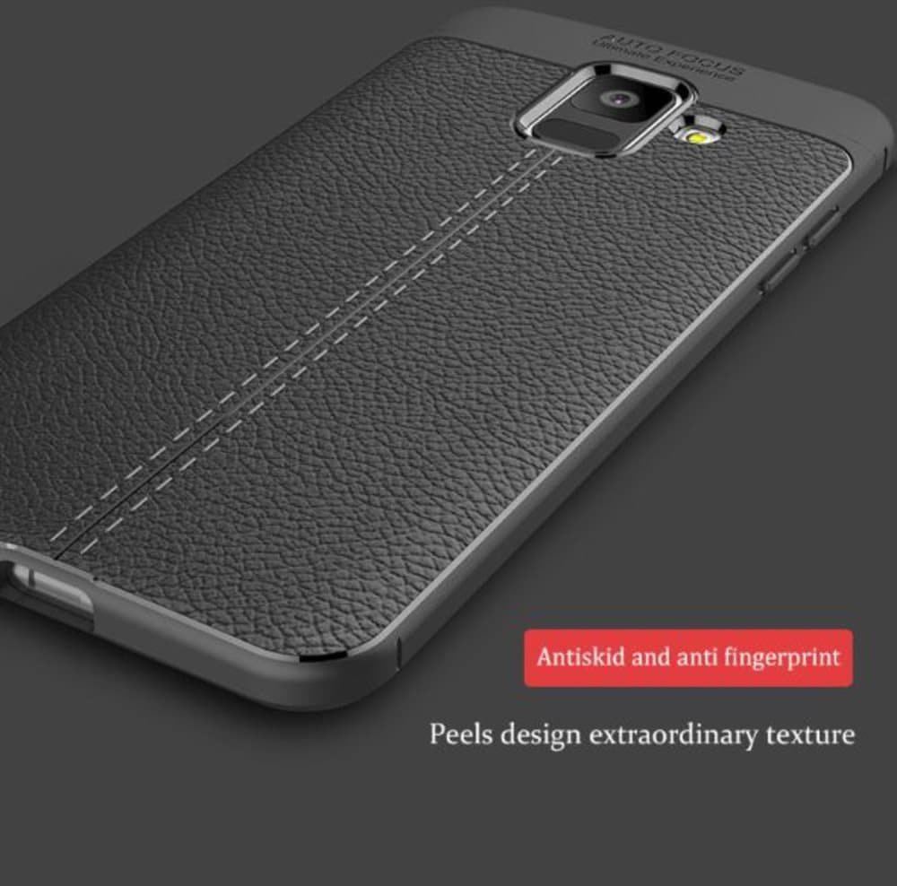 fiber bak fodral till Samsung Galaxy S8 svart