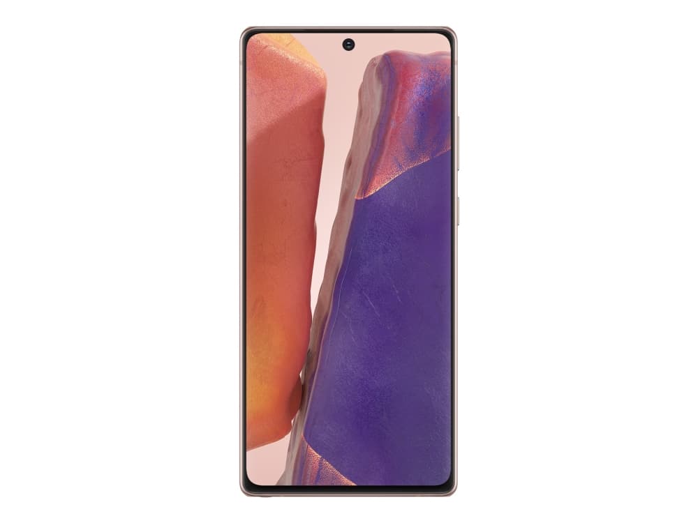 Samsung Galaxy Note20 5G - Pekskärmsmobil - dual-SIM - 5G NR - 256 GB - 6.7" - 2400 x 1080 pixlar (393 ppi) - Super AMOLED Plus - RAM 8 GB 10 megapix