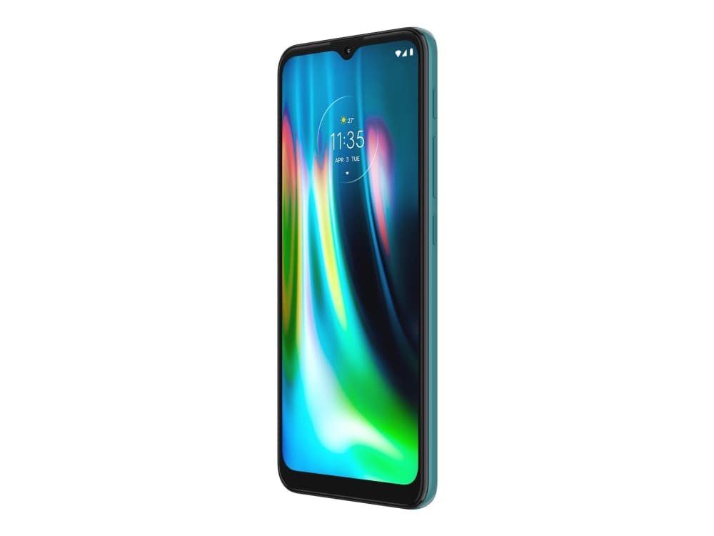 Motorola Moto G9 Play - Pekskärmsmobil - dual-SIM - 4G LTE - 64 GB - microSD slot - GSM - 6.5" - 1600 x 720 pixlar (269 ppi) - IPS - RAM 4 GB (8 MP f