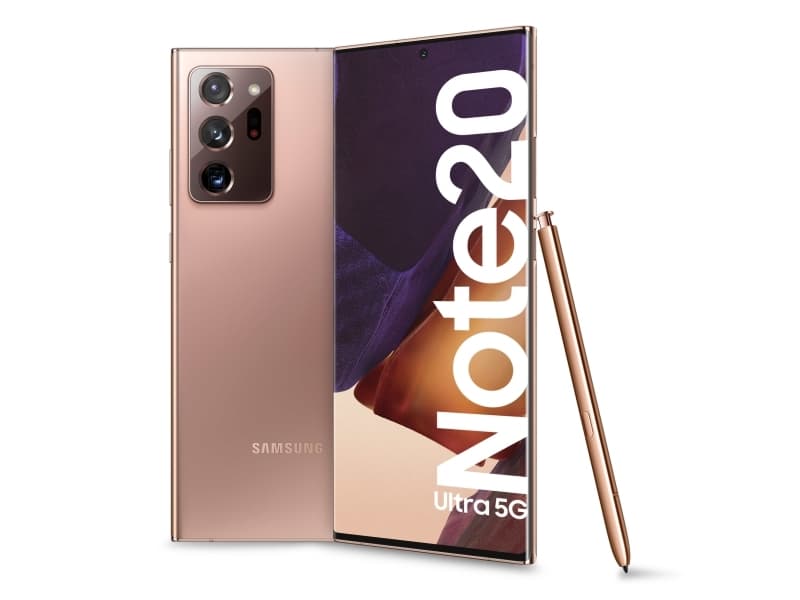 Samsung Galaxy SM-N986B, 17,5 cm (6.9"), 12 GB, 256 GB, 108 MP, Android 10.0, brons
