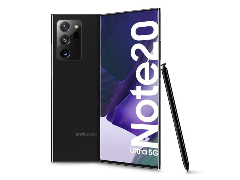 Samsung Galaxy SM-N986B, 17,5 cm (6.9"), 12 GB, 256 GB, 108 MP, Android 10.0, Svart