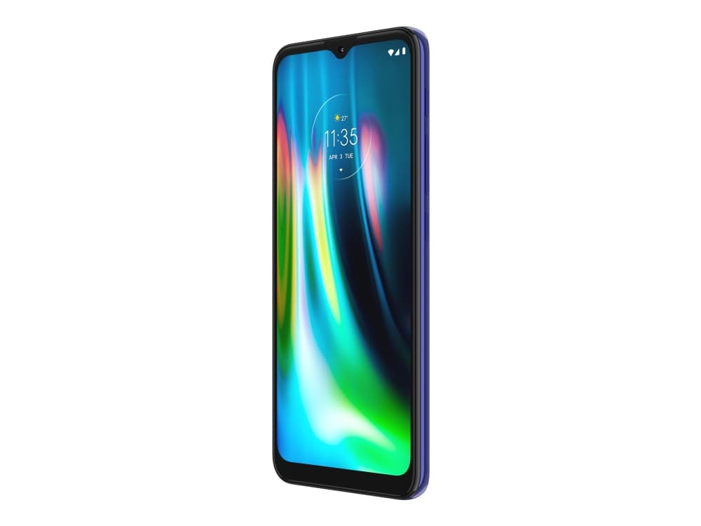 Motorola Moto G9 Play - Pekskärmsmobil - dual-SIM - 4G LTE - 64 GB - microSD slot - GSM - 6.5" - 1600 x 720 pixlar (269 ppi) - IPS - RAM 4 GB (8 MP f